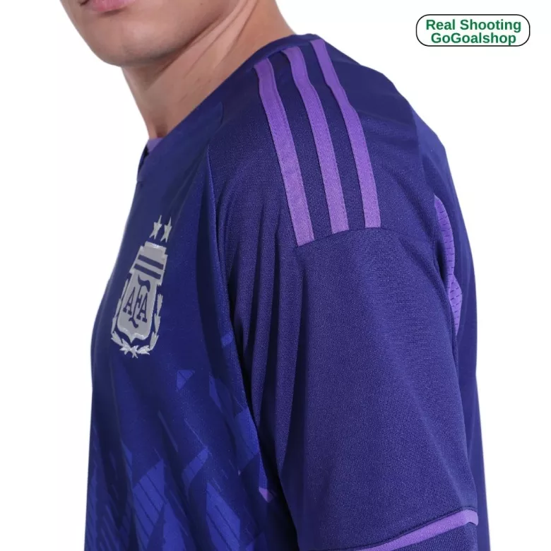 Argentina Away Soccer Jersey 2022 - vstockx