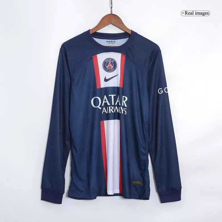 Authentic PSG Home Long Sleeve Soccer Jersey 2022/23 - vstockx