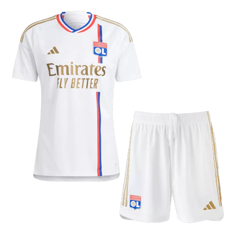 Olympique Lyonnais Home Authentic Jerseys Kit 2023/24 - vstockx