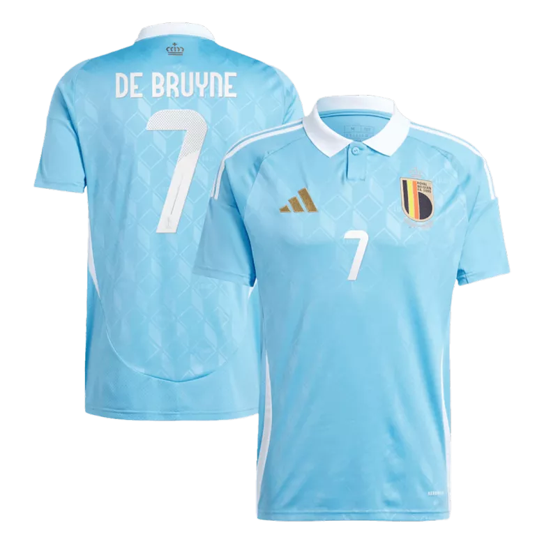 DE BRUYNE #7 Belgium Away Soccer Jersey EURO 2024 - vstockx