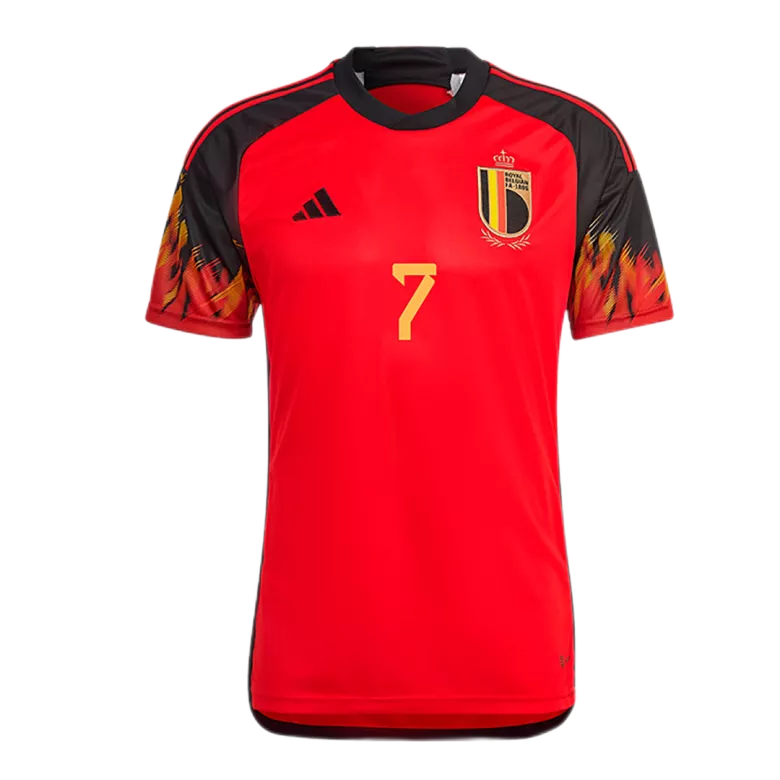 DE BRUYNE #7 Belgium Home Jersey Shirt World Cup 2022 - vstockx