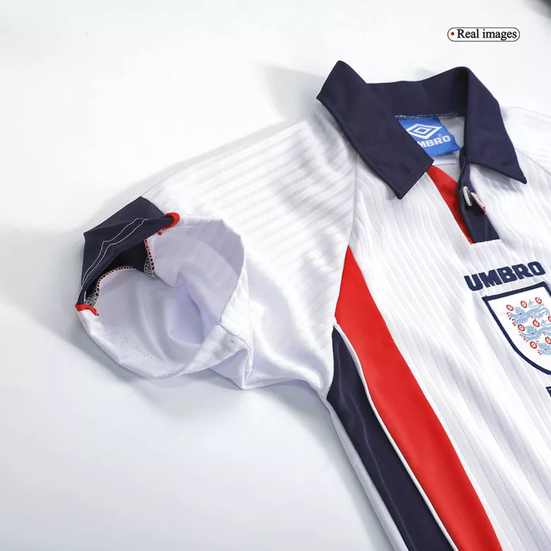 England Home Kids Soccer Jerseys Kit 1998 - vstockx