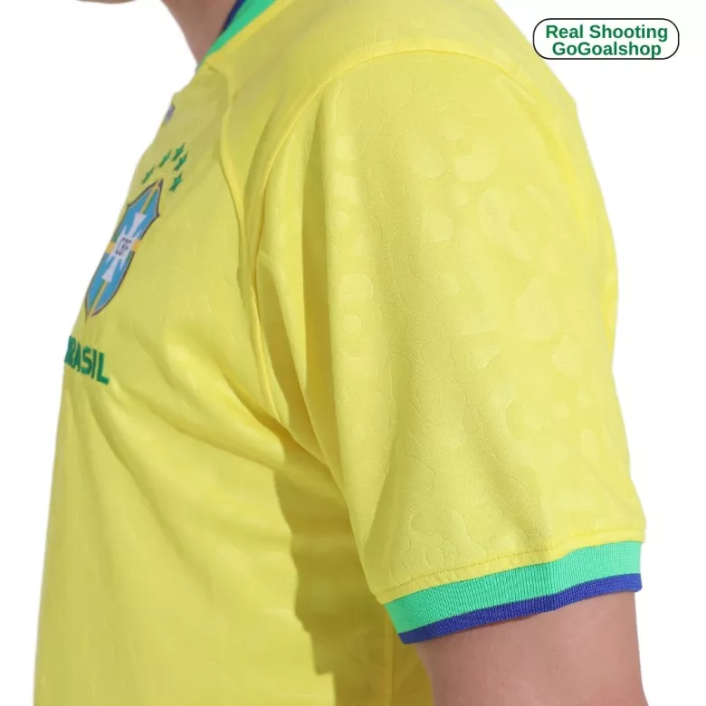 Brazil Home Soccer Jersey 2022 - vstockx