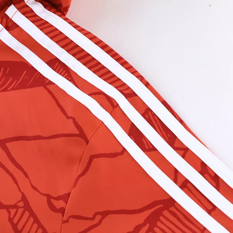 Bayern Munich Hoodie Hoodie Jacket 2021/22 Red - vstockx