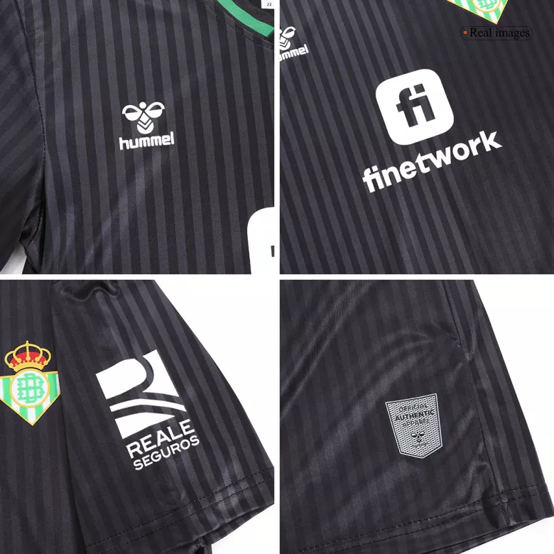 Real Betis Third Away Kids Soccer Jerseys Kit 2023/24 - vstockx