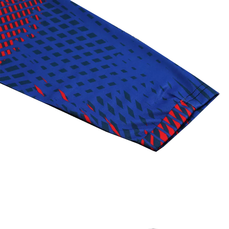 PSG 1/4 Zip Tracksuit 2022/23 Blue&Red - vstockx