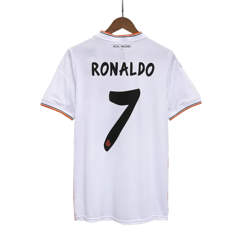 Vintage Soccer Jersey RONALDO #7 Real Madrid Home 2013/14 - vstockx