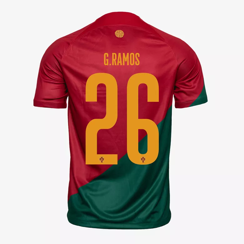 G.RAMOS #26 Portugal Home Jersey World Cup 2022 - vstockx