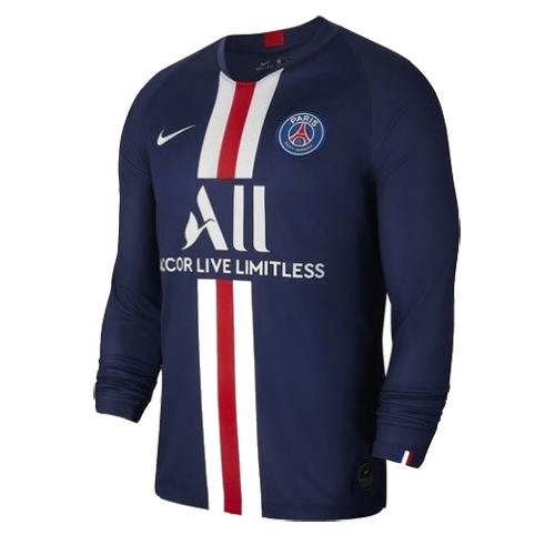 PSG Home Long Sleeve Soccer Jersey 2019/20 - vstockx