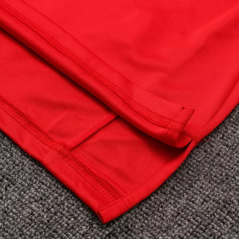 Manchester United 1/4 Zip Tracksuit 2021/22 Red - vstockx