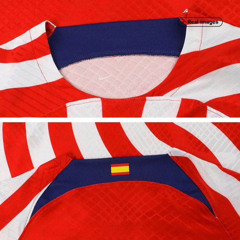 Atletico Madrid Home Authentic Soccer Jersey 2022/23 - vstockx