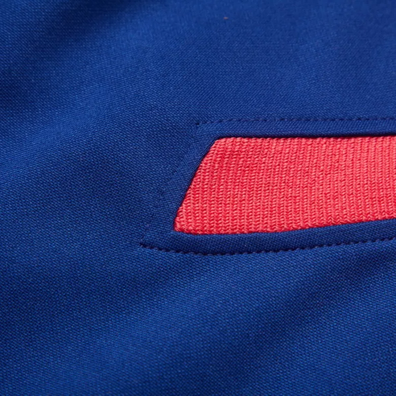 Barcelona 1/4 Zip Tracksuit 2021/22 Blue - vstockx