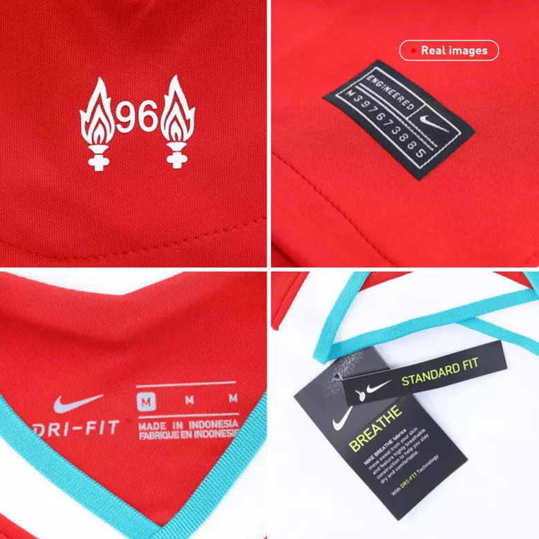 Mohamed Salah #11 Liverpool Home Soccer Jersey 2020/21 - vstockx