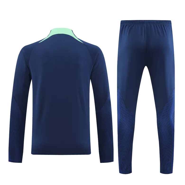 Brazil 1/4 Zip Tracksuit 2022 Navy - vstockx