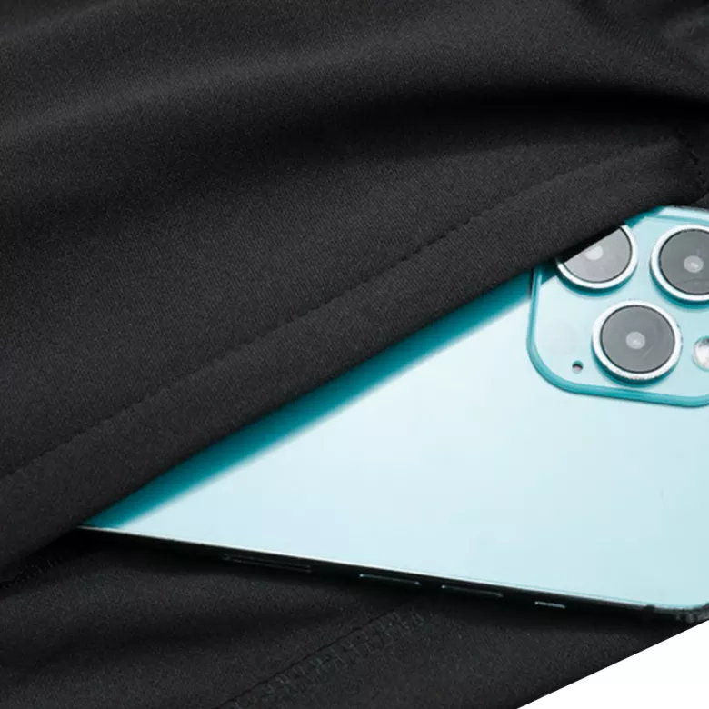 Real Madrid 1/4 Zip Tracksuit 2023/24 Black - vstockx