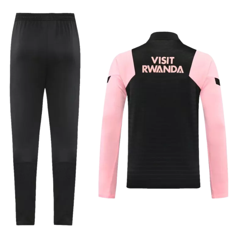 PSG 1/4 Zip Tracksuit 2021/22 Black&Pink - vstockx