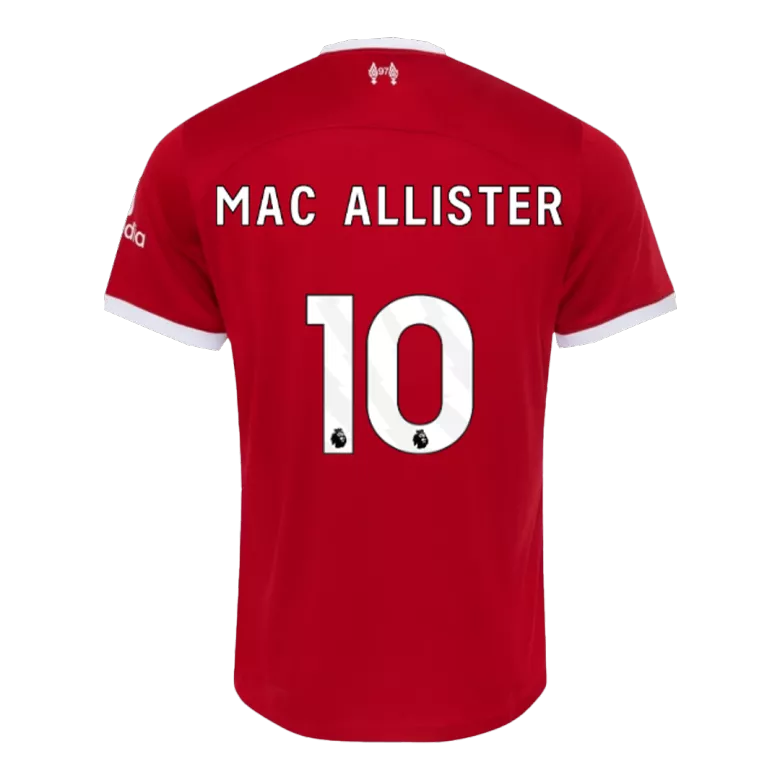 MAC ALLISTER #10 Liverpool Home Jersey 2023/24 - vstockx