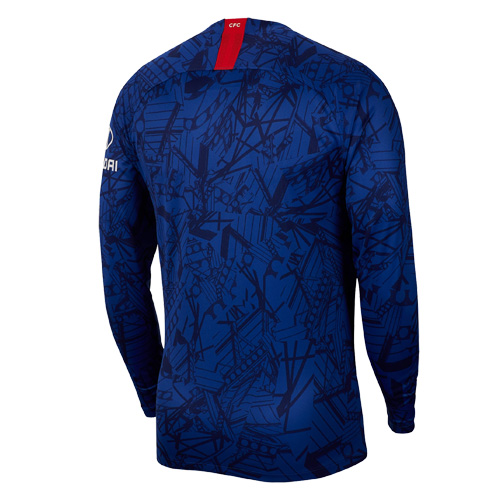 Chelsea Home Long Sleeve Soccer Jersey 2019/20 - vstockx