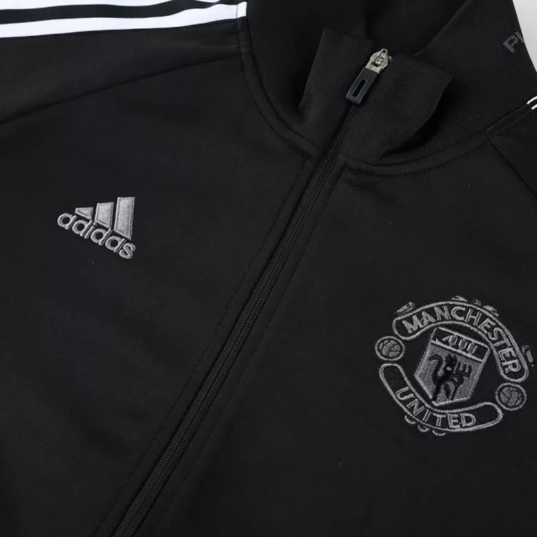 Manchester United Tracksuit 2022 Black - vstockx