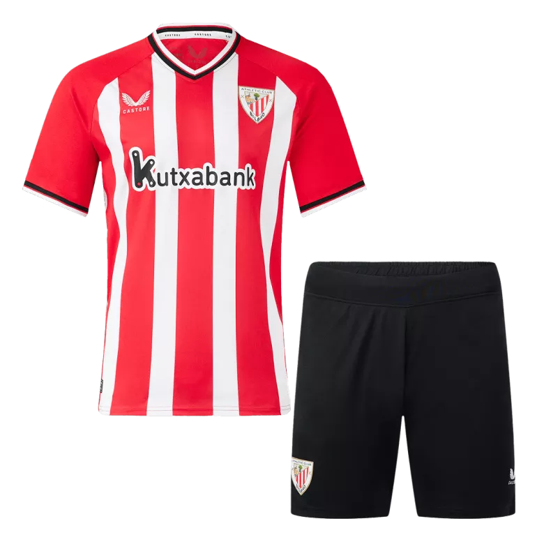 Athletic Club de Bilbao Home Kids Soccer Jerseys Kit 2023/24 - vstockx