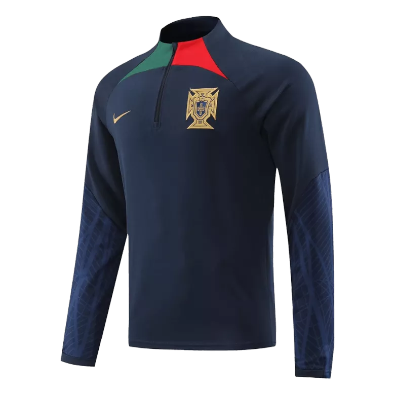 Portugal 1/4 Zip Tracksuit 2022 Black - vstockx