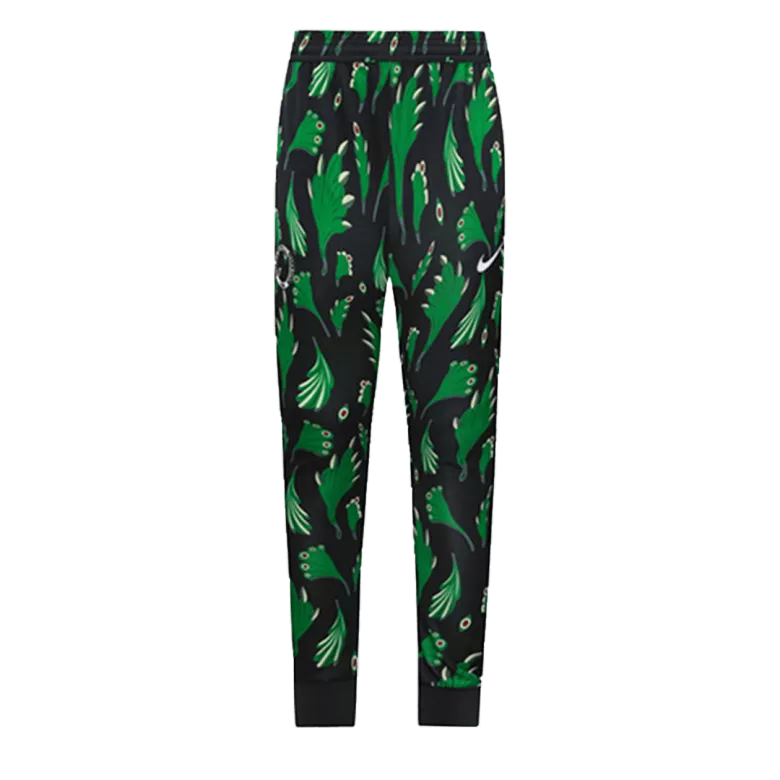 Nigeria Soccer Pants 2020 Black&Green - vstockx