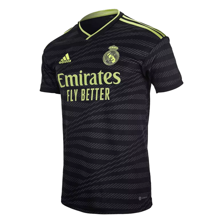 BENZEMA #9 Real Madrid Third Away Authentic Jersey 2022/23 - vstockx