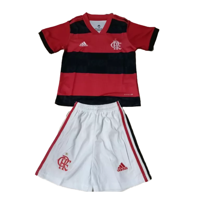 CR Flamengo Home Kids Soccer Jerseys Kit 2021/22 - vstockx