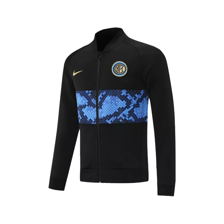 Inter Milan Track Jacket 2021/22 - Black&Blue - vstockx