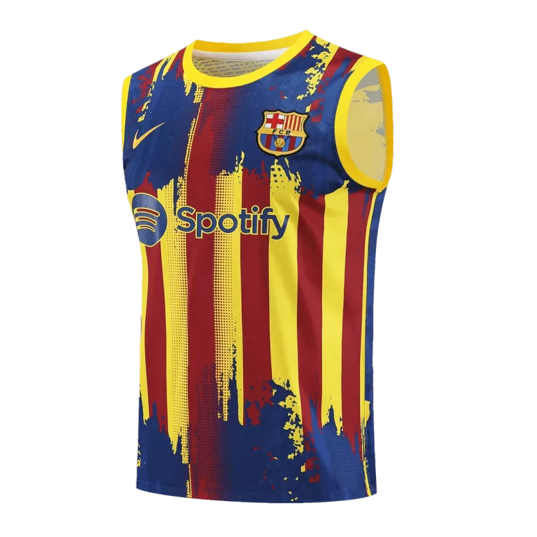 Barcelona Jerseys Sleeveless Training Kit 2023/24 - vstockx