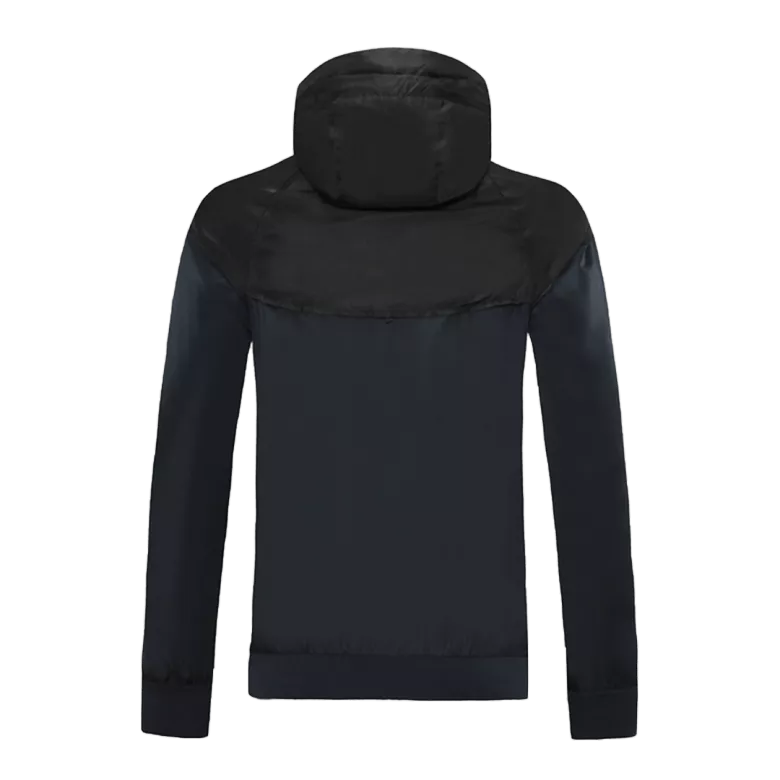 Liverpool Hoodie Windbreaker Jacket 2020/21 - Black - vstockx