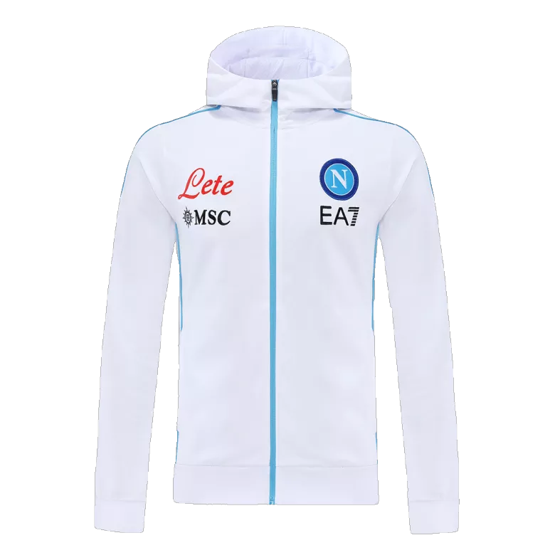 Napoli Hoodie Jacket 2022/23 - White - vstockx