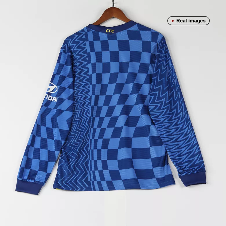 Authentic Chelsea Home Long Sleeve Soccer Jersey 2021/22 - vstockx