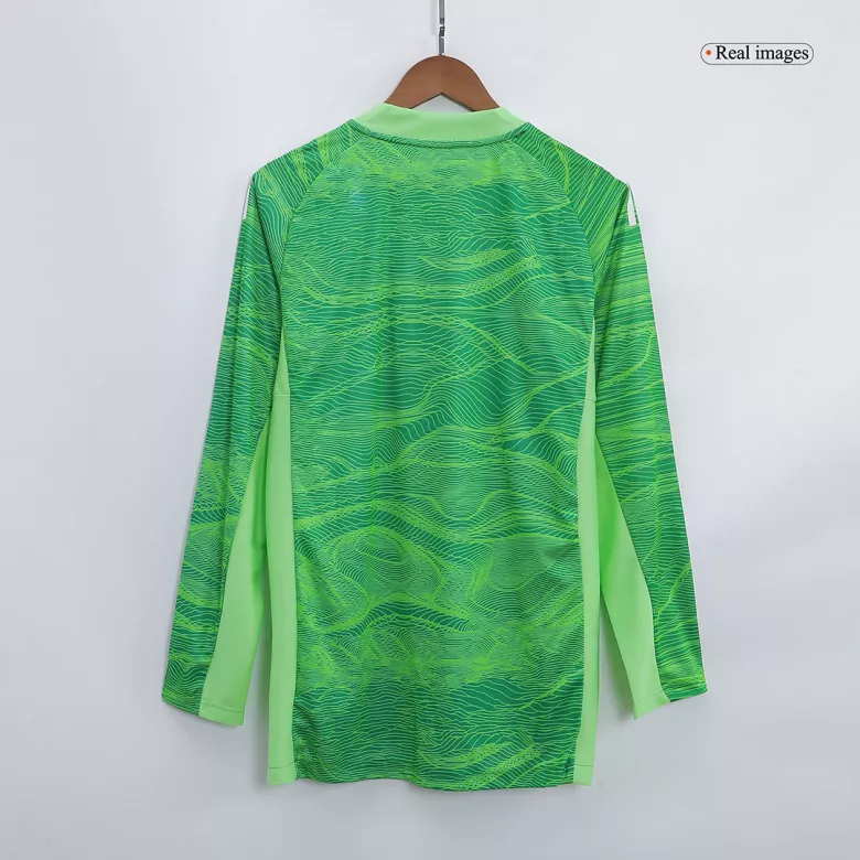 Real Madrid Goalkeeper Long Sleeve Soccer Jersey 2021/22 - vstockx