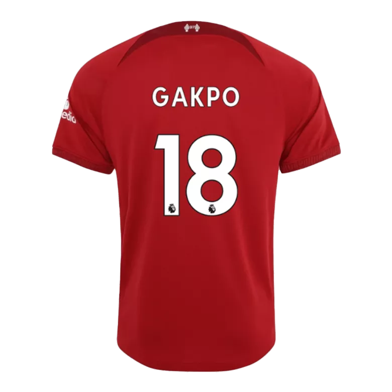 GAKPO #18 Liverpool Home Jersey 2022/23 - vstockx