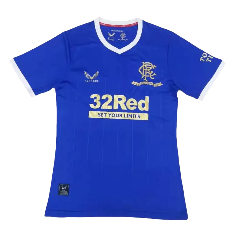 Authentic Glasgow Rangers Home Jersey 2021/22 By Castore - vstockx