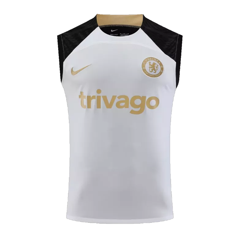 Chelsea Pre-Match Sleeveless Top 2023/24 White - vstockx