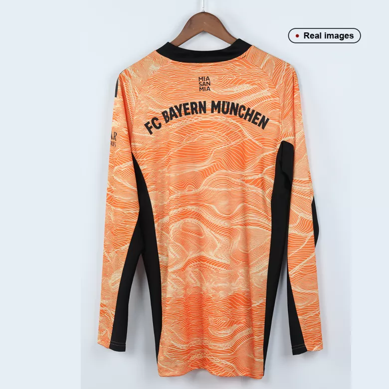 Bayern Munich Goalkeeper Long Sleeve Soccer Jersey 2021/22 - vstockx