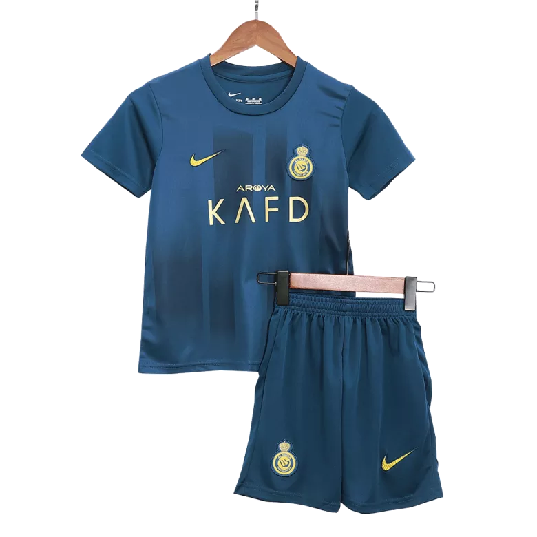 Al Nassr Away Kids Soccer Jerseys Kit 2023/24 - vstockx