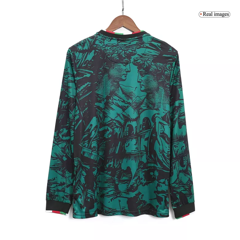 Italy X Renaissance Long Sleeve Soccer Jersey 2023 - vstockx