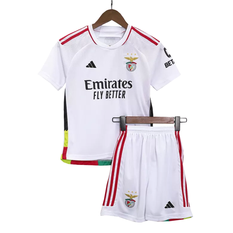 Benfica Third Away Kids Soccer Jerseys Kit 2023/24 - vstockx