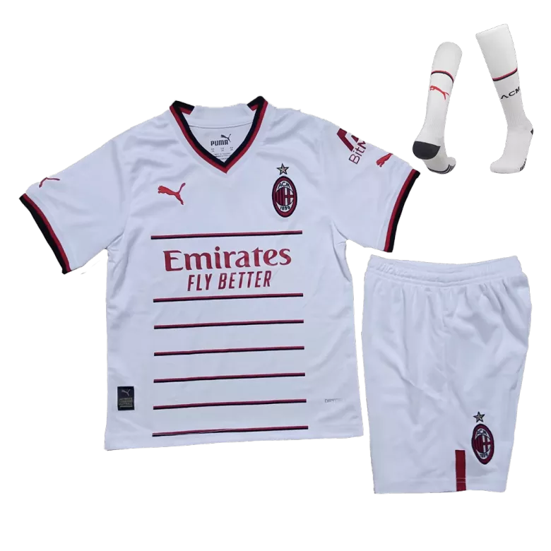 AC Milan Away Kids Soccer Jerseys Full Kit 2022/23 - vstockx