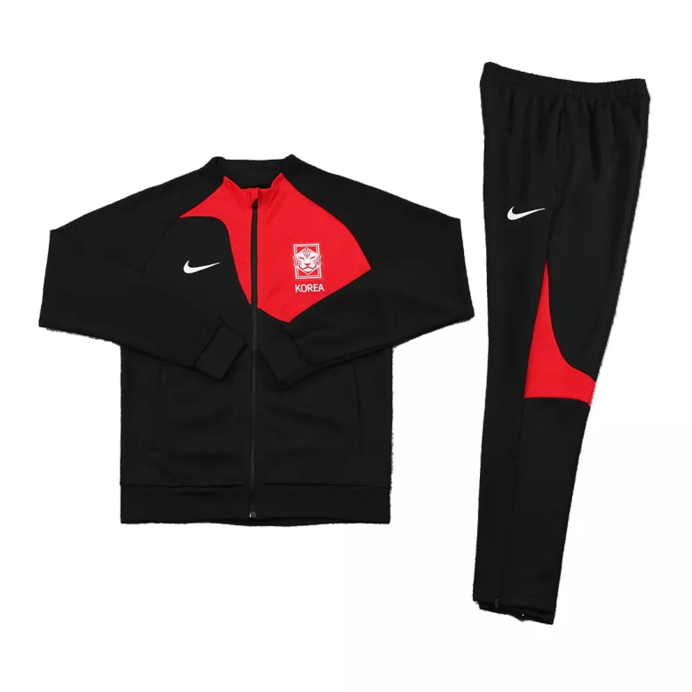 South Korea Jacket Tracksuit 2022 Black&Red - vstockx