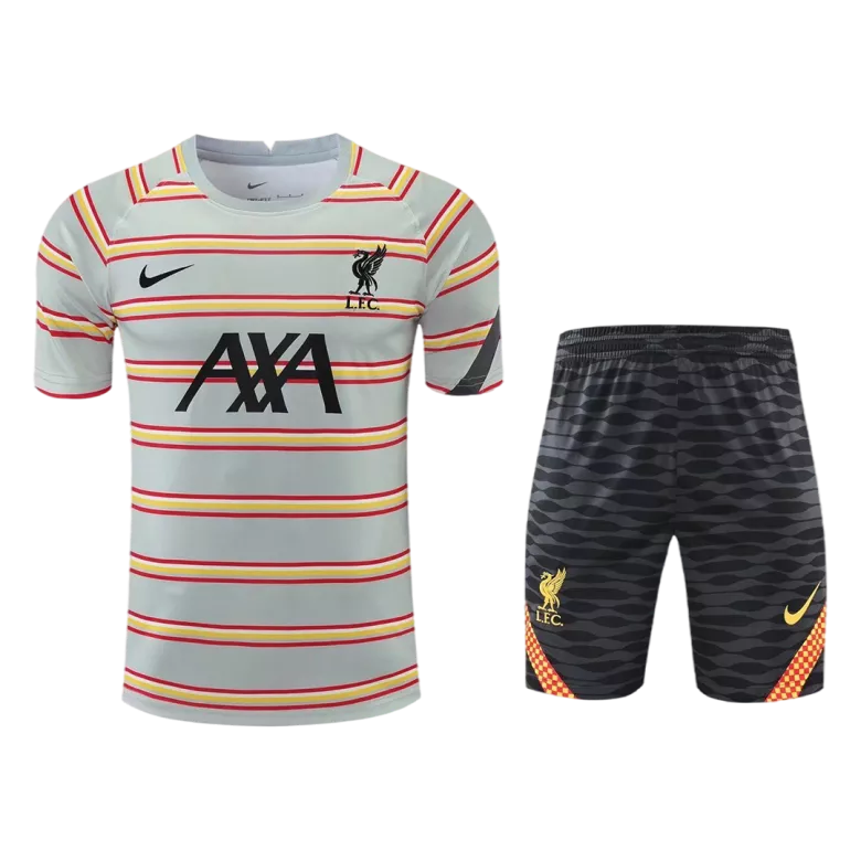 Liverpool Pre-Match Jerseys Kit 2021/22 - vstockx