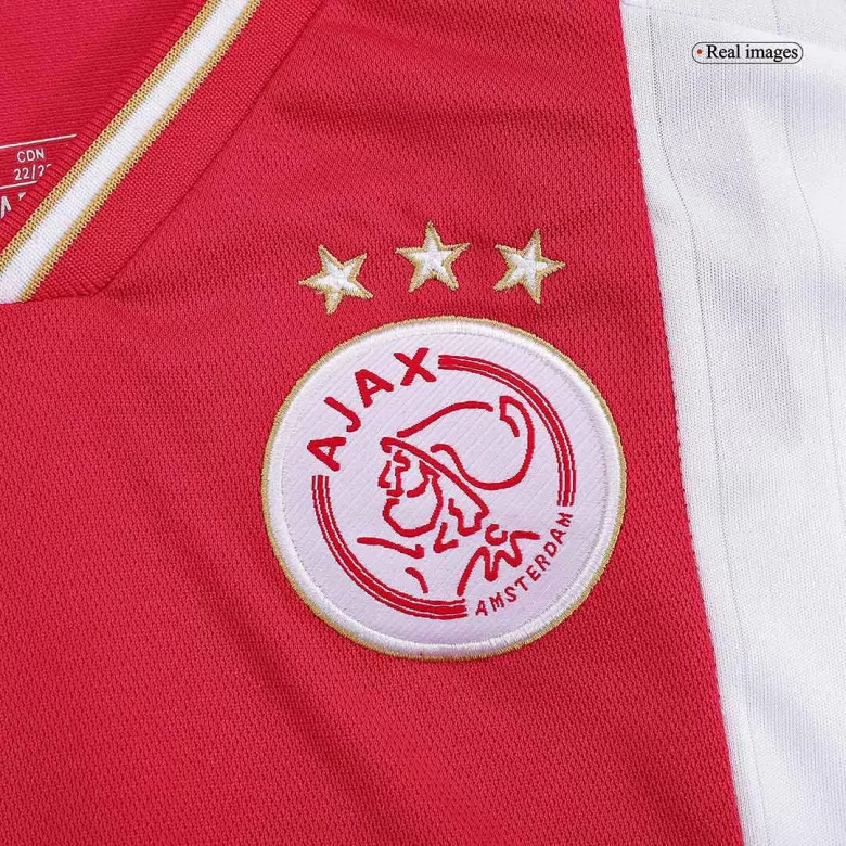 Ajax Home Kids Soccer Jerseys Kit 2022/23 - vstockx