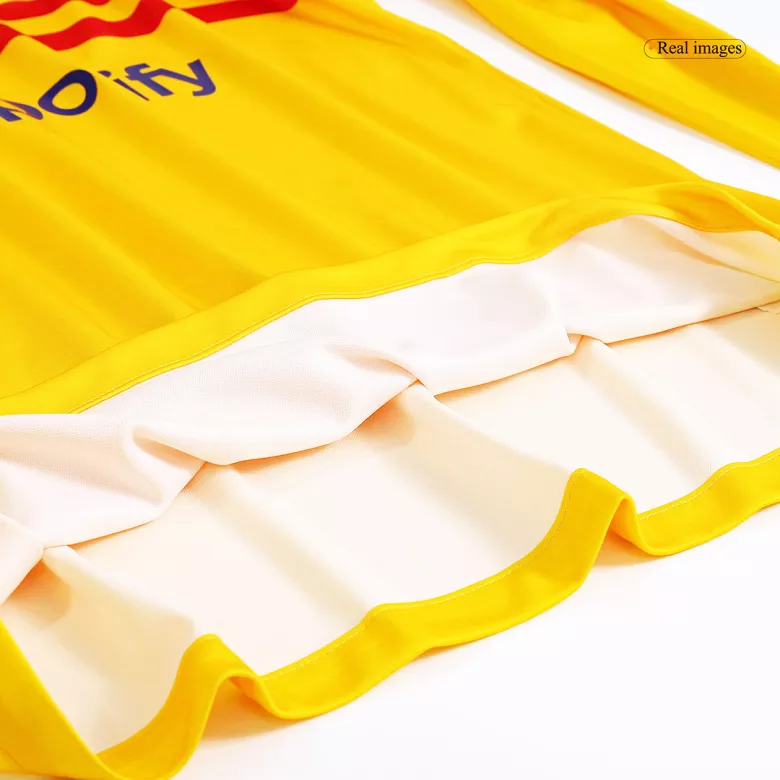 Barcelona Fourth Away Long Sleeve Soccer Jersey 2022/23 - vstockx