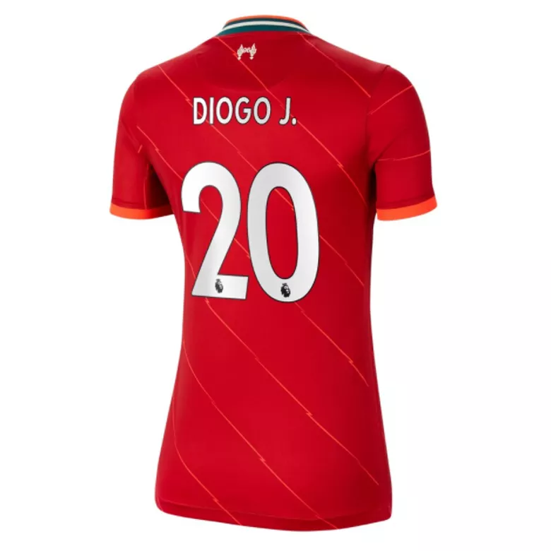 DIOGO J. #20 Liverpool Home Soccer Jersey 2021/22 Women - vstockx