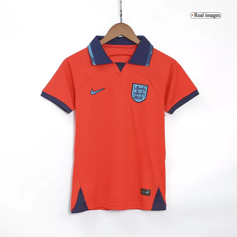 England Away World Cup Kids Soccer Jerseys Kit 2022 - vstockx