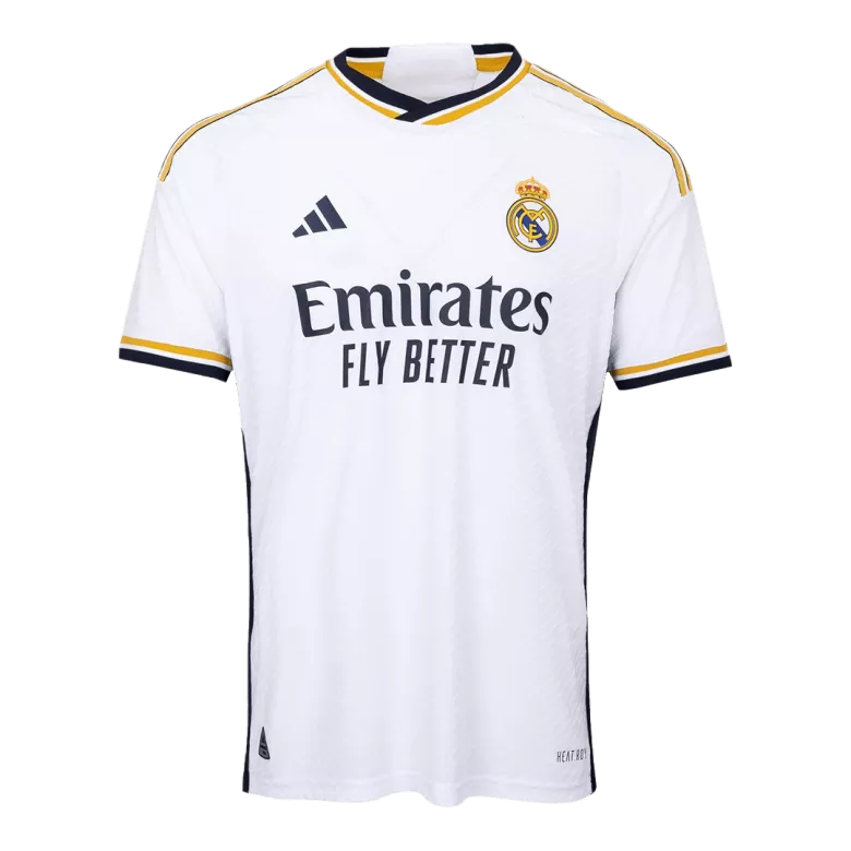 VINI JR. #7 Real Madrid Home Authentic Jersey 2023/24 - vstockx