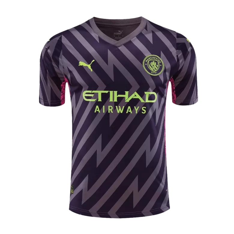 Manchester City Goalkeeper Soccer Jersey 2023/24 - vstockx